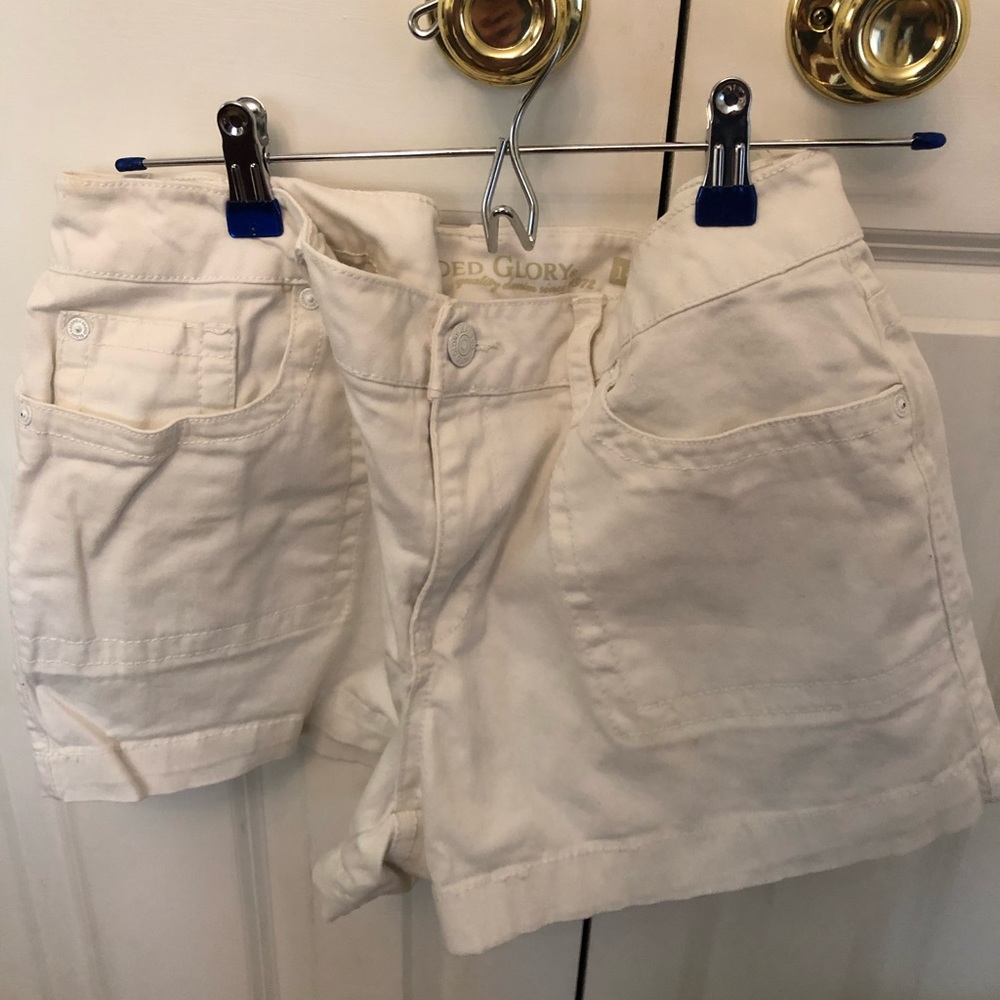 White shorts